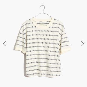 Madewell crop tee.